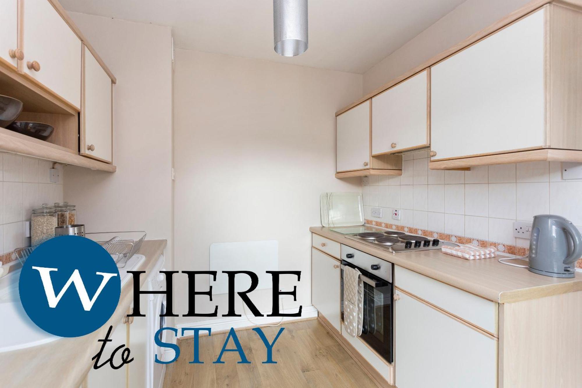 Bright 1 Bedroom Apartment-Private Parking Glasgow Exterior foto